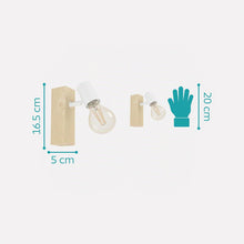 Carica l'immagine nel visualizzatore di Gallery, EGLO Lampada a muro Townshend 3, stile vintage, spot luminoso con design