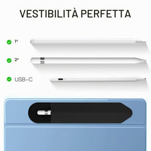 Carica l'immagine nel visualizzatore di Gallery, flintronic 2 Pezzi Cover per Pencil per Apple Pencil 1a /2a Gen, Custodia Protettiva Adesiva, Porta Penna in Pelle PU co