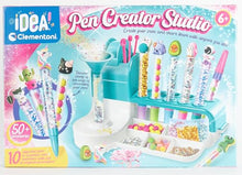 Carica l&#39;immagine nel visualizzatore di Gallery, Clementoni Idea Creator Studio-Art and Crafts, idea regalo per bambine di 6 anni, giocattoli creativi, set di penne di cancelleria per bambini, 18779