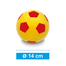 Carica l'immagine nel visualizzatore di Gallery, Palla Morbida in Spugna Diametro 12 centimetri Antishock per Bambini Gioco Sicuro in Casa Leggera Non Rovina Mobili Idea