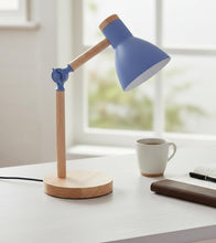 Carica l'immagine nel visualizzatore di Gallery, BEL AIR HOME - Lampada da scrivania TEACHER - metallo e legno - 1xE-27 - design moderno ed elegante - ideale per ufficio
