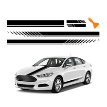 Carica l'immagine nel visualizzatore di Gallery, 5 Pezzi Adesivi Auto Tuning,Includere 1 Adesivo per Il Cappuccio+2 Adesivi Laterali per Auto+2 Adesivi a Specchio,Imperm
