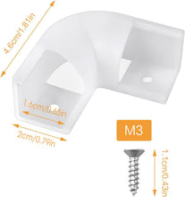 Carica l'immagine nel visualizzatore di Gallery, Connettori a Nastro a LED, 12 Pz Profilo per LED in Alluminio per Strisce in Alluminio a Forma di V, Connettore della Fa