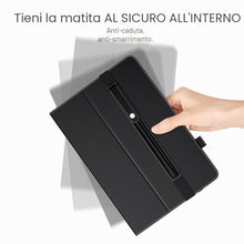 Carica l'immagine nel visualizzatore di Gallery, MoKo Cover compatibile con Apple Pencil, Nero | per Apple Pencil Pro/1ª/2ª gen/USB-C e stilo simili, dotato di fascia el