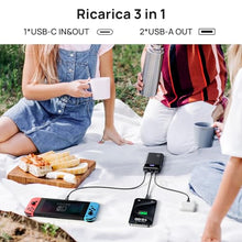 Carica l'immagine nel visualizzatore di Gallery, INIU Power Bank, 20000mAh 22,5W Powerbank Ricarica Rapida, USB C Input &amp; Output Caricatore Portatile PD3.0 QC4.0 Powerbank per iPhone 17 16 15 14 13 12 Pro Max Mini Plus Samsung S23 S22 iPad etc