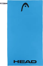 Carica l'immagine nel visualizzatore di Gallery, HEAD Active - Asciugamano Microfibra con Elastico, Asciugamano Palestra, Sport, Fitness Morbido e Leggero a Rapida Asciugatura - Asciugamani Bagno Assorbente Salvaspazio da Viaggio 40x60, Uniform Blue