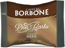 Carica l'immagine nel visualizzatore di Gallery, CAFFÈ BORBONE Don Carlo, Miscela Nera - 50 Capsule - Compatibili con le Macchine ad uso domestico Lavazza A Modo Mio
