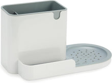 Carica l'immagine nel visualizzatore di Gallery, Amazon Basics Organizer per lavello da cucina/portaspugne, Grande, Bianco
