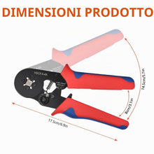 Carica l'immagine nel visualizzatore di Gallery, Flintronic Pinza Crimpatrice, Pinza Crimpatrice Capicorda, per 0.25-10mm²