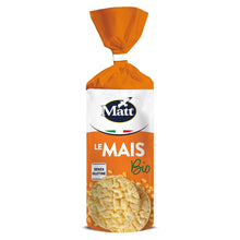 Carica l'immagine nel visualizzatore di Gallery, Matt, Le Mais Bio Gallette di Mais, 130g