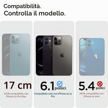 Carica l'immagine nel visualizzatore di Gallery, Spigen EZ Fit Vetro Temperato [2 Pezzi] per iPhone 12, iPhone 12 Pro