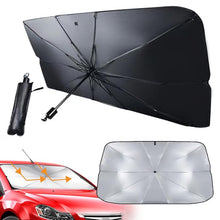 Carica l'immagine nel visualizzatore di Gallery, Parasole Universale Termico Auto Parabrezza Interno 140x80CM, Ombrello Pieghevole Visiera Professionale Anti-UV per SUV