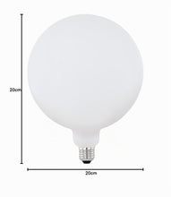 Carica l'immagine nel visualizzatore di Gallery, EGLO LED E27 dimmerabile, lampadina a globo di grandi dimensioni, 4,5 Watt