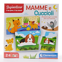Carica l'immagine nel visualizzatore di Gallery, Clementoni Sapientino - Mamme e Cuccioli, Gioco Educativo per Bambini 2-4 Anni, Flashcards per Riconoscere gli Animali e i Loro Piccoli con Attività Divertenti e Colorate, Lingua Italiana, 16052