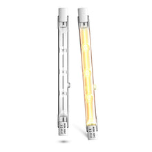 Carica l'immagine nel visualizzatore di Gallery, Lampadina Alogena 118mm,160W R7s Lampadine 118mm Dimmerabili, Bianco Caldo 2700K Lampadina Alogena Lineare J118 Per Lamp