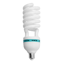 Carica l'immagine nel visualizzatore di Gallery, Lampada fotografica 135 W 220 V 5500 K CRI90 luce diurna, lampada a spirale a risparmio energetico E27 lampadina per stu