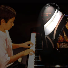 Carica l'immagine nel visualizzatore di Gallery, Lampada da Lettura Doppia Testa,8LED Luce da Lettura,Luce leggio con luminosità a 2 Livelli,Portatile Lampada Luce Libro