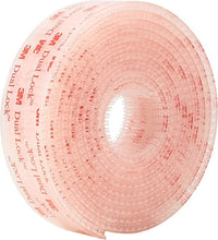 Carica l&#39;immagine nel visualizzatore di Gallery, SJ3560 Dual Lock, Sistema di fissaggio richiudibile Trasparente, Chiusura a Pressione, prodotto altamente adesivo per Auto, Dashcam, Go Pro, Supporto Pagamento pedaggio, Fai da te (25,4 mm x 1 m)