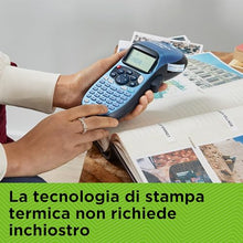 Carica l'immagine nel visualizzatore di Gallery, Dymo LetraTag LT-100T Etichettatrice | Macchina etichettatrice palmare | Display LCD a 13 caratteri | Ideale per casa o ufficio