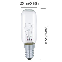Carica l'immagine nel visualizzatore di Gallery, GMY Lampadina Lappa Cucina E14 40W 230V, 2700K Bianco Caldo Dimmerabile T25 Lampada Tubolare, Confezione da 4