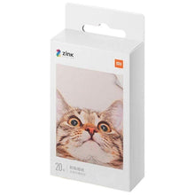Carica l'immagine nel visualizzatore di Gallery, Xiaomi TEJ4019GL - Carta fotografica portatile per stampante, 20 fogli di carta fotografica di alta qualità da 3"