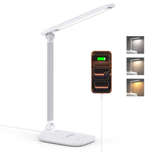 Carica l'immagine nel visualizzatore di Gallery, MAX EXCELL Lampada da Scrivania Led, Lampada da Scrivania Touch Control Pieghevole, Lampada da Tavolo con 3 Modalità di Illuminazione e Luminosità Regolabile
