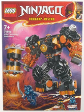 Carica l&#39;immagine nel visualizzatore di Gallery, LEGO NINJAGO Mech Elemento di Terra di Cole, Giochi d&#39;Azione per Bambini e Bambine da 7 Anni, Action Figure Snodabile da Battaglia, Giocattolo Personalizzabile con 2 Minifigure, Regalo Ninja 71806