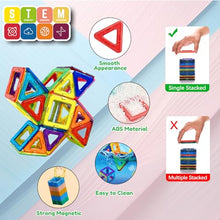 Carica l'immagine nel visualizzatore di Gallery, Costruzioni Magnetiche Per Bambini Bambina Bambino 3 4 5 6 7 8 anni 38 Pezzi Blocchi gioco bambino bambini bambina 3 4 5 6 7 8 Anni Giochi Magnetici Natale Compleanno Regalo Bambina 2 3 4 5 6 7 8 Anni