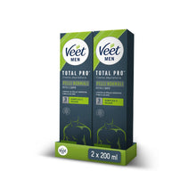 Carica l'immagine nel visualizzatore di Gallery, Veet Men Crema Depilatoria Uomo Petto e Corpo per Pelli Normali, Dermatologicamente Testata, Efficace Dopo 5 Minuti, 400