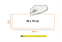 Carica l'immagine nel visualizzatore di Gallery, 2 Adesivi Attenzione al gradino, mis. 30x10 cm, in italiano e inglese, cartello in vinile, pittogramma sicurezza pericol