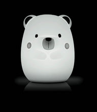 Carica l'immagine nel visualizzatore di Gallery, Jané Yum Bear Big Luce Notturna Bambino, Lampada Portatile, USB Ricaricabile, 9 Colori, Touch, Silicone Morbido, Orsetto