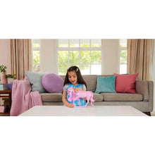 Carica l'immagine nel visualizzatore di Gallery, Barbie - Unicorno Luci Brillanti, cavallo con 20 combinazioni interattive di luci, suoni e musica, premi i pulsanti e accarezza la testa per attivarlo, giocattolo per bambini, 3+ anni, JCP78