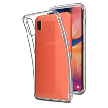 Carica l'immagine nel visualizzatore di Gallery, REY Cover in Gel TPU Trasparente per Samsung Galaxy A20e, Ultra Sottile 0,33 mm, Morbido Flessibile, Custodia Silicone