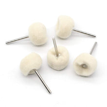 Carica l'immagine nel visualizzatore di Gallery, 25 Pezzi Coton Ruota Lucidatura per Dremel Utensile Rotante