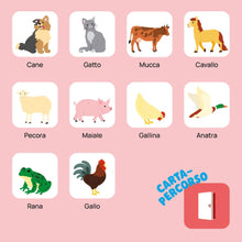 Carica l'immagine nel visualizzatore di Gallery, FABA Gioco - Prime scoperte: gli animali, da usare con FABA+