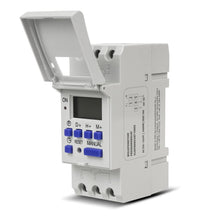 Carica l'immagine nel visualizzatore di Gallery, GreenBlue GB104 Timer Digitale Programmabile sulla Guida DIN