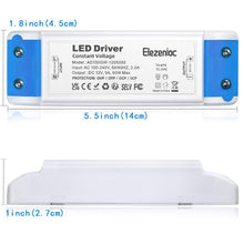 Carica l'immagine nel visualizzatore di Gallery, Trasformatore LED 60W LED Driver 5A Trasformatori 12V Alimentatore Convertitore per Bassa Tensione Striscia Lampadina MR