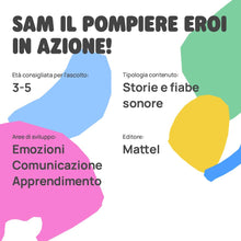 Carica l'immagine nel visualizzatore di Gallery, FABA Personaggio Sonoro – Sam il Pompiere eroi in azione!