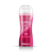 Carica l'immagine nel visualizzatore di Gallery, Durex Massage 2 in 1 Guaranà, Lubrificante Sessuale Intimo, Adatto per Rapporti Intimi e Massaggi, Gel Lubrificante a Ba