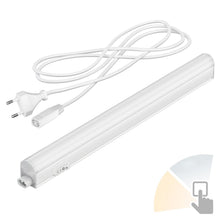 Carica l'immagine nel visualizzatore di Gallery, ledscom.de Apparecchio LED sottopensile RIGEL, temperatura di colore regolabile, spina, 26 cm, 4,4 W, 395lm, bianco cald