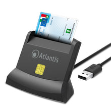 Carica l'immagine nel visualizzatore di Gallery, Atlantis Lettore Smart Card USB per CNS e Tessera Sanitaria