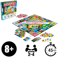 Carica l'immagine nel visualizzatore di Gallery, Monopoly Pokémon Edition, gioco da tavolo - Versione italiana