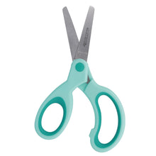 Carica l'immagine nel visualizzatore di Gallery, Westcott E-21586 00 Forbici bambini Kids Lefty Softgrip per mancini, 13 cm, punte arrotondate, turchese