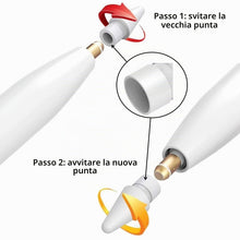 Carica l'immagine nel visualizzatore di Gallery, PHONILLICO Punta compatibile per Apple Pencil 1 e 2 [2 Pezzi] Punta di ricambio miniera accessori per iPad