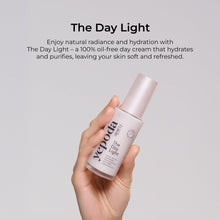 Carica l'immagine nel visualizzatore di Gallery, Yepoda The Day Light, Crema Idratante Giornaliera Purificante Senza Oli con Acqua di Rosa, Artemisia e Niacinamide. Crem