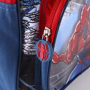 CERDÁ LIFE'S LITTLE MOMENTS Zaini Spiderman con Tasca Frontale Trasparente, Cinghie Regolabili e Imbottite, Zaino Unisex-Bambini e Ragazzi, Multicolore, Taglia Unica