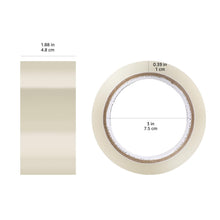 Carica l'immagine nel visualizzatore di Gallery, Amazon Basics Nastro da imballaggio, da 50 mm x 55 m, spessore di 0.07 mm (12 rotoli), trasparente