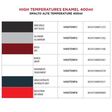Carica l'immagine nel visualizzatore di Gallery, Ambro-Sol V400TEMP1 Smalto / Vernice Rinnova Superfici Soggette ad Alte Temperature, Bomboletta Spray in Banda Stagnata 