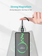 Carica l'immagine nel visualizzatore di Gallery, Kuulaa Cavo di ricarica magnetico 2 m, cavo Lightning magnetico, caricatore magnetico per cellulare, ricarica rapida 3A 