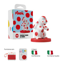 Carica l'immagine nel visualizzatore di Gallery, FABA Personaggio Sonoro - Piccole storie di Pimpa - Storie e fiabe sonore per bambini e bambine 1-3 anni - Ascoltabile con il Raccontastorie e FABA+, gioco educativo versione Italiana
